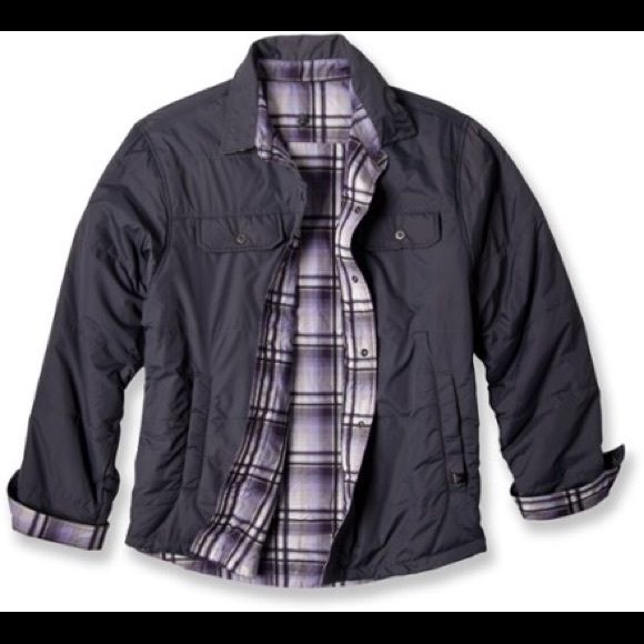 Prana Other - Men’s Prana Reversible Rhody Jacket Collar Plaid